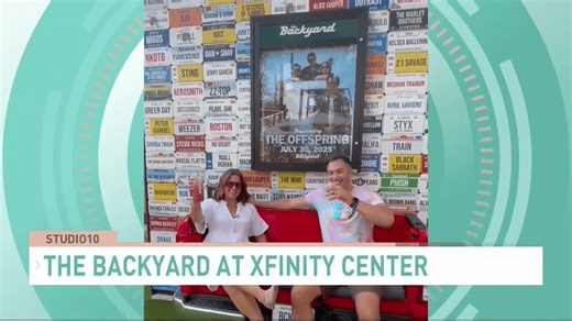 The Xfinity Center opens The Backyard, a new way to experience concerts