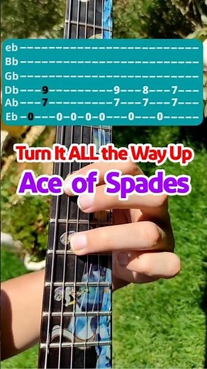Ace of Spades - Motörhead - Guitar Tabs | Guitar Lesson | Guitar Tutorial #motorhead #motörhead