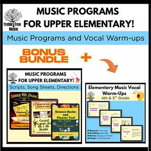 Music Programs Bundle for Upper Elementary