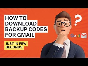 How to Get Gmail Backup Codes (2 Step Verification) | Full Guide