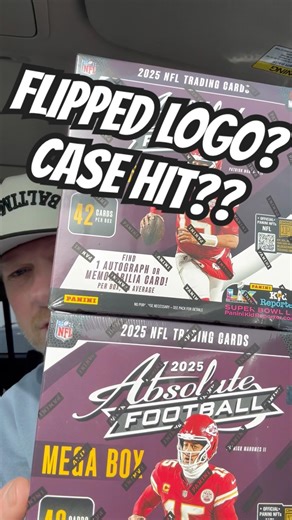 Testing the case hit theory with mega boxes…flipped logo cello? Whatcha think? Stayed tuned…