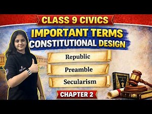 Important Terms of Constitutional Design #class9th #civics #important #cbse #socialscience #chapter2
