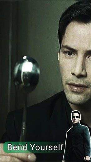 THERE IS NO SPOON - The Matrix Quote (Hindi) That Changed Everything #shorts #matrix