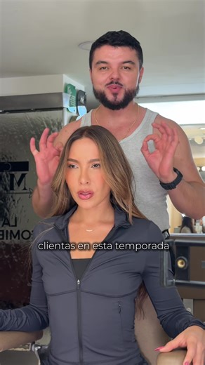 Transformación de Cabello con Balayage Caramelo