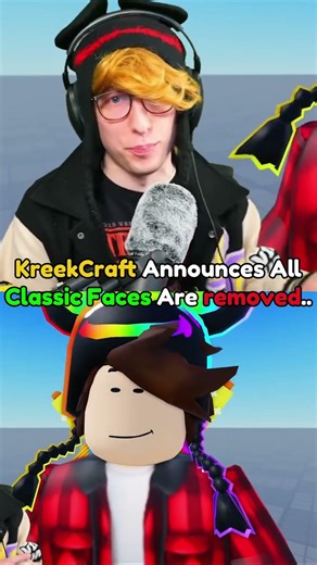 Roblox Classic Faces Are Officially GONE! 😭😱 #shorts #viral #roblox