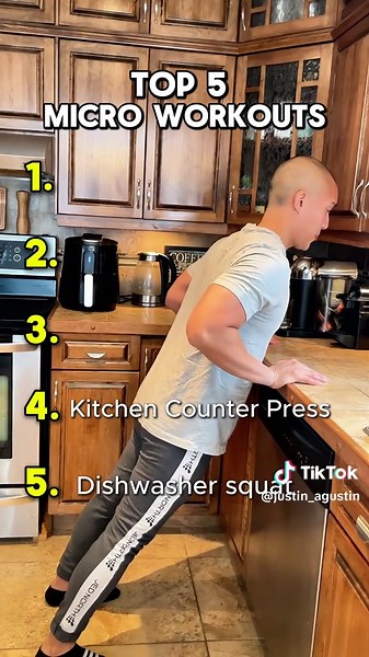 Micro workouts are a simple, fun, and surprisingly effective way to add more movement into your day without overhauling your routine. You can easily stack them with everyday tasks like brushing your teeth, waiting for the kettle to boil, or during TV commercial breaks. These bite-sized bursts of activity may seem small, but they add up to big wins for your mobility, circulation, and strength, especially if you're just starting out or have limited time and energy. #homeworkout #beginnerworkout #m
