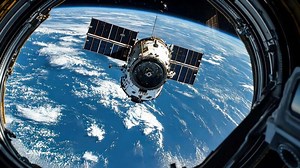 Download Space station in orbit for free