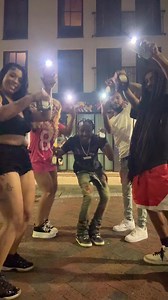 Outside with my friends on that Don Juliooooooo 😂😂🎉 | Sandy Cheekz