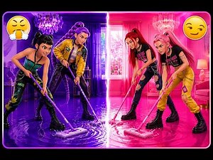 Rumi, Zoey & Mira's Best Moments in 5 Minutes! 💜 | KPop Demon Hunters