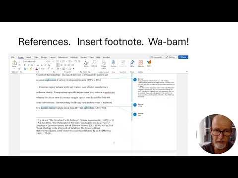 How to make footnotes