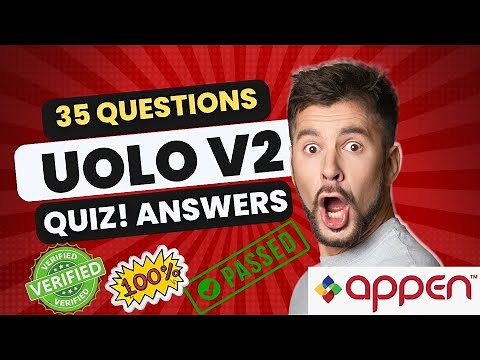 UOLO V2 35 QUESTIONS QUIZ ANSWER #100 %VERIFIED #pass #please subscribe/share #appen #youtube