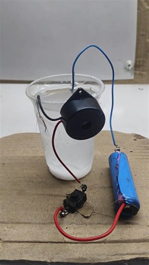 Simple Water Level Indicator Home Project 😱 | Science Experiment #shorts