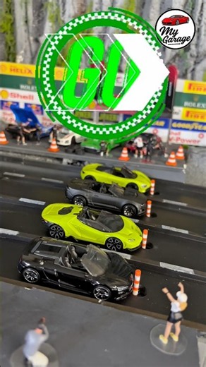 Audi R8 Spyder vs Lamborghini Centenario vs McLaren Spyder vs Camaro ZL1 🏎️💨 | Hot Wheels Race