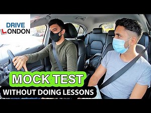 UK Driving Test - Learner Driver Mock Test Without Doing Any Lessons - Does He Pass? - London 2020