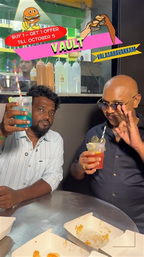 V Thenappan | ஒரு Burger 🍔வாங்குனா மெனு Card ஒரு Dish Free 😍 @thenu__views Location : Vaults Chennai Valasaravakkam Chennai Contact Number :... | Instagram