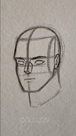 How to Draw Heads PERFECTLY (The Loomis Method) ✍️✨ #shorts #art