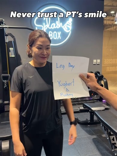 Leg days or Yoghurt & bakeries ?🧁 #splashbox #darkbeatboxercise #ผับของคนรักสุขภาพ #thonglorgym #ฟิตเนส #ออกกำลังกาย #boxing #ออกกำลังกาย #ติดเทรนด์ #ลดน้ำหนัก #ลดน้ําหนักด้วยตัวเอง