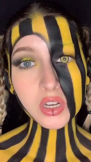 Hufflepuff Makeup Transformation for Voldemort's Daughter