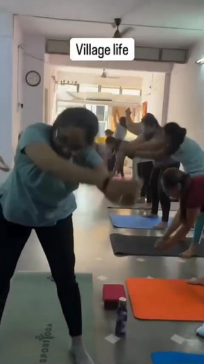 New modern yoga classes..😂. | Mabbu Deva Narayana Reddy