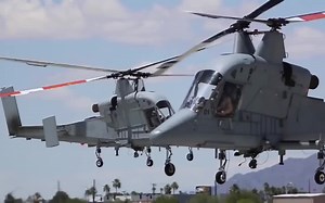 美军K-MAX双主旋翼无人机吊挂测试