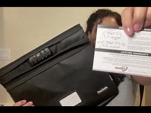 DocSafe Fireproof File Box with Lock – Secure & Portable Document Storage Organizer!