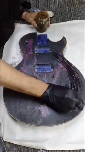 Efeito Lichtenberg na Guitarra #guitarra #guitar