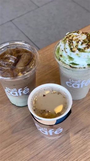 I love trying new things from Shell Cafe, so nung nalaman kong until Feb 28 nalang yung pistachio series, I knew I had to try it before it’s gone 💚 | Coach Foodie