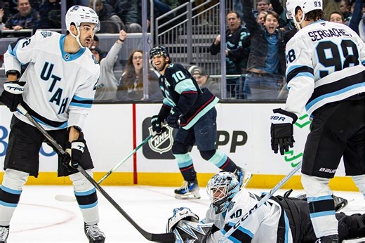 Delta Center Erupts As Mammoth Lock Up Top Wild Card In 5-3 Win