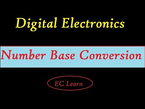 Number base conversion | Digital Electronics