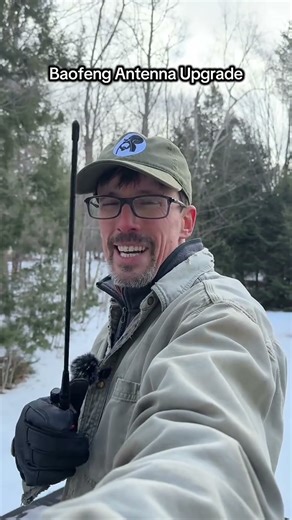 Boost Range & Audio with Upgraded Baofeng Antenna #baofeng #hamradio #shtf