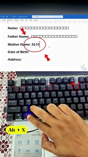 Insert Boxes in MS Word Faster Than You Think Possible #word #hack