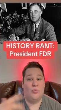 PRESIDENT FDR & WW2 HISTORY #history #historical #usa #wwii #ww2 #worldwar2 #fdr #president #rant