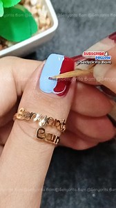 14K views · 68 reactions | Easy toothpick nail art for beginners #SenyoritaBam #nailart #nailartdesign #nailarttutorial #unhas #beginnersnailart #nailsonfleek #beauty #manicure #nailsnailsnails | Senyorita Bam | Facebook