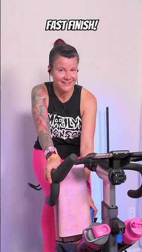 Epic Indoor Cycling Sprint to the Finish