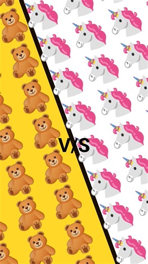 unicorn versus teddy and v/s #funny #cartoon #art #comedy