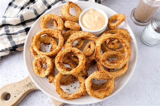 Homemade Air Fryer Onion Rings - Simply Air Fryer