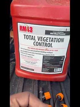 RM43—kills weeds and stops regrowth for months. How you handling yours? #landscaping