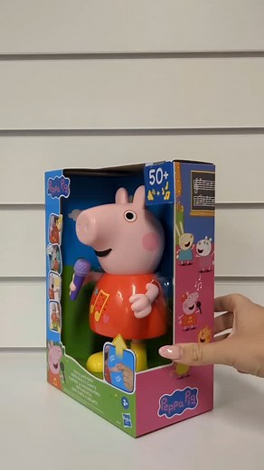 Make playtime magical with the Peppa Pig Talk & Sing Doll. Featuring 50 phrases, songs and sound effects Peppa can help your little one learn letters and colours. A perfect gift for little ones who love Peppa Pig. #peppapig #educational #peppapignews #peppapig #toy #fyp | BargainMax.co.uk