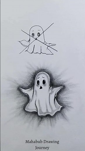 How to draw halloween stuff 👻 #drawing #art #sketch #shorts #halloween