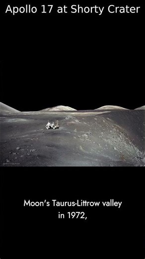 Apollo 17 at Shorty Crater | NASA APOD 2025-12-06 #Shorts