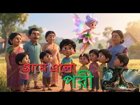 গ্রামে এলো পরী 🧚‍♀️🤩 #BanglaCartoon ।। বাংলা কার্টুন ।। 3D