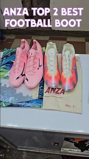 🔥 | Anza Heli & anza ogre football boot | anza best 👌 half ankle football stud | #shorts #anza 💯