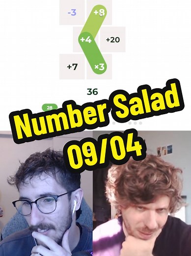 Engaging Number Salad: Math and Word Challenge Game