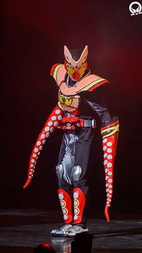 Debut Form Baru Kamen Rider Gavv pada Stage Show Final Stage Kin Choco Tako Sen Men Sen Uirou Ningyo