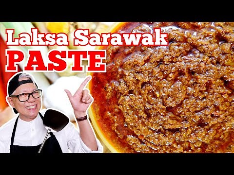 DIY Laksa Sarawak Paste Recipe: How to Make it from Scratch