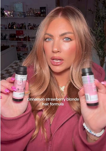 Cinnamon Strawberry Blonde Hair Formula Guide