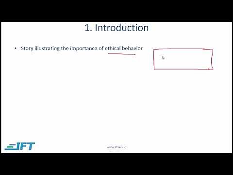 Level I CFA Ethics: Ethics and Trust in the Investment Profession-Lecture 1