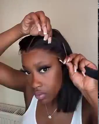 1K views · 12 reactions | instalación bob 12 con cierre 13×4 #hairinstall #lacewigs #lacefrontal #bob | XCsunnyHair | Facebook