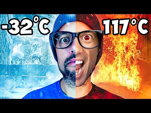 Extreme Hot Vs Cold Challenge to Save Daniel