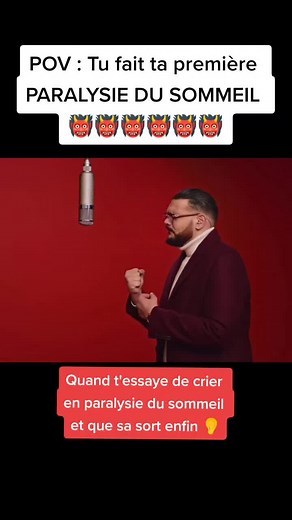 Le son a du potentiel 👂👏 #sadek #paralysiedusommeil